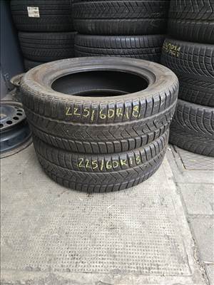  225/6018" újszerű Pirelli Sottozero 3 téli gumi 2db 