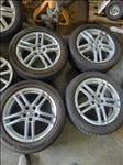  VW Tiguan 5x112-as 7.5x18" újszerű Dezent alufelni, 235/50 újszerű Bridgestone téli gumi sxx2