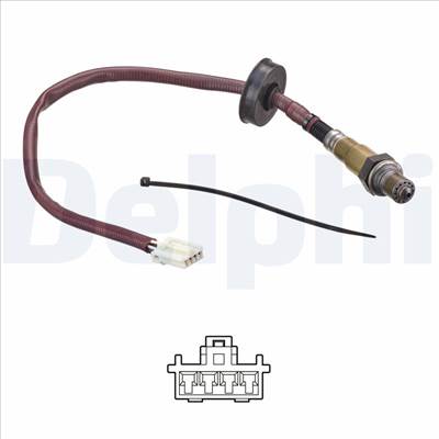DELPHI ES21319-12B1 - lambdaszonda MITSUBISHI SMART