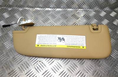Porsche Panamera 970 bal oldali Luxor-bézs AZ2 napellenző eredeti használt - 97073113101