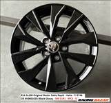 R16 5x100 Original Skoda  Fabia Rapid - Italia - 7J ET46 OE 6V0601025J Black Glossy  gyári alufelnik