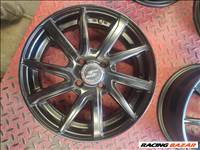 15" 4x100 gyári fekete alufelni 60eft/4db