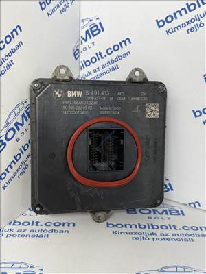 BMW G30 G31 LED lámpa GYÁRI lámpavezérlő modul, CU vezérlő 8 491 413, 8491413 G30 G31