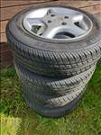  4x108 lyukosztású 13"Ford Fiesta újszerű Dotz alufelni, rajta 165/70 használt Michelin nyári gumi