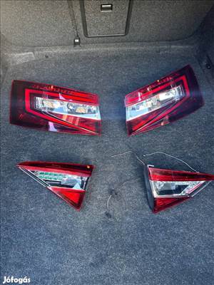 Skoda Superb III hátsó ledes lámpa szett 