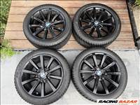  BMW 5x120 lyukosztású 18" használt RONAL alufelni, rajta 245/45 használt Dunlop téli gumi gumi 