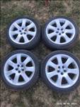 Toyota 5x100 lyukosztású 17" használt  gyári alufelni, rajta 215/45 Continental téli gumi 