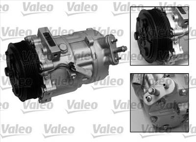 kompresszor, klíma VALEO 699868_VAL for OPEL, VAUXHALL, SAAB, FIAT, …
