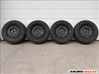 Kia 4x100 15" lemezfelnik téli gumikkal olcsón