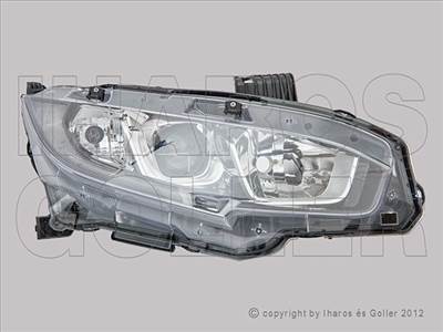 Honda Civic 2015-2021 - FSZ H11/HB3+LED jobb, 4/5a. (motorral) DEPO