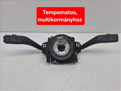 Volkswagen Golf VI tempomatos komplett kormánykapcsoló multikormányhoz (40379) 5k0953549e 5k0953513m