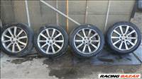  5x112 lyukosztású 20" használt alufelni, rajta 265/45 használt nyári gumi gumi 