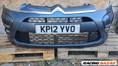 Első lökháritó 2012 Citroën C4 Picasso diszrács gyári,sérült. 