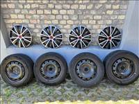 Acélfelni (5x100/R15) és Kumho (185/60/R15) nyári gumi