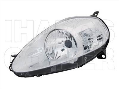 Fiat Punto 2005-2009 Grande  - FSZ H4 bal, króm házas 08.11-től (motorral) TYC