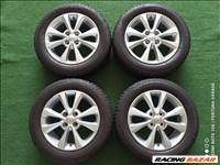 4x100 15" Toyota (Yaris) használt téli kerékgarnitúra +TPMS 