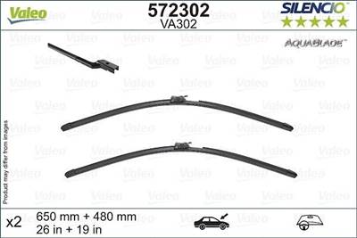 törlőlapát VALEO 572302 for VOLVO, VOLVO ASIA