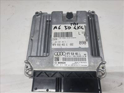 Audi A6 (C6 - 4F) 3.0 TDI Quattro motorvezérlő elektronika  0281014380 4f0907401c