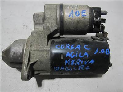 Opel Combo D (Mk4 / X12) Opel Corsa C (Mk3 / X01) 1,0 benzines  Önindító motor (komplett)