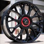 Damina DM10 18" 5x112 5x120 ÚJ fekete alufelni 18 coll VW Audi Seat Skoda BMW