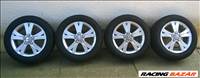 Eladó 4db újszerű 16-os 5x112-es Seat alufelni 215/55R16 Bridgestone nyári gumival 
