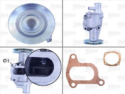 Vízszivattyú, motorhűtés VALEO 506079_VAL for FIAT, SEAT, ZASTAVA, AUTOBIANCHI