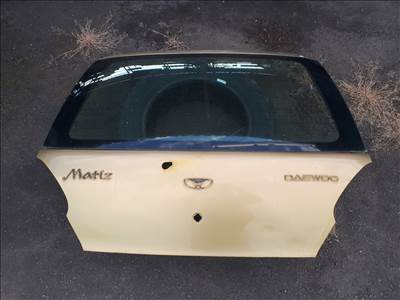 Daewoo Matiz 2001 üres csomagtérajtó üveggel aranymetál ( színkód nincs )