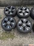  5x112 lyukosztású 18" újszerű (gyári felni) alufelni, rajta 225/45 újszerű Bridgestone téli gumi 