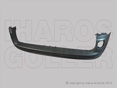 Mercedes Citan 2012-2021 W415 - Hátsó lökhárító fekete