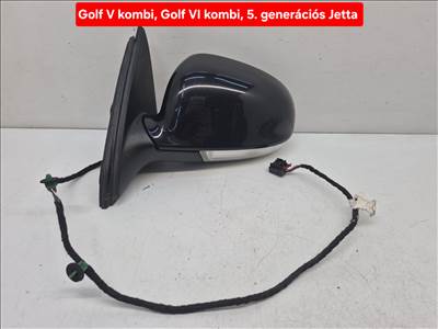 Volkswagen Golf VI kombi, Golf V kombi, Jetta V bal visszapillantó tükör LC9X (40395)