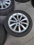  16" 5x112 Skoda Octavia gyári alufelni 205/55r16 nyári 115eft/4db