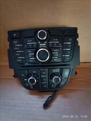 Opel Astra J rádió, klimavezérlő panel  13346053