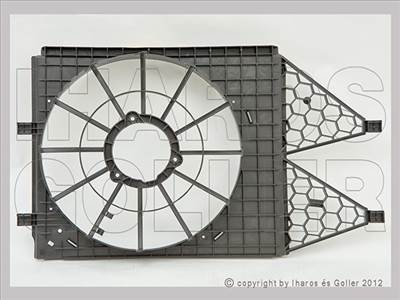 VW Fox 2005-2011 - Hűtőventilátor keret
