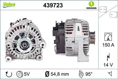 generátor VALEO 439723 for MINI