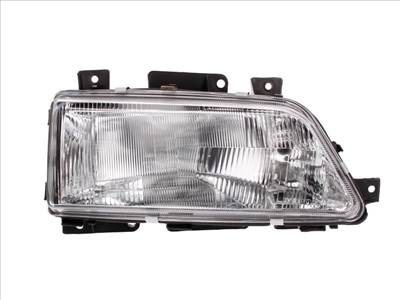 Peugeot 405 1987.06.01-1995.09.30 utángyártott új jobb első fényszóró H4 (manuális) DEPO 620598