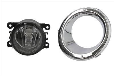 Nissan Patrol 2004-2010 - Ködlámpa jobb H11, króm kerettel DEPO
