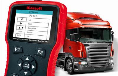 iCarsoft HD V3.0 teherautókhoz és kamionokhoz