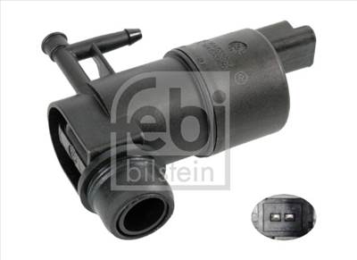 FEBI BILSTEIN 109286 - mosóvízszivattyú, szélvédőmosó NISSAN RENAULT