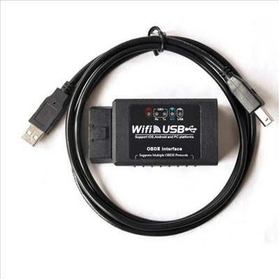 ELM327 WIFI-USB FTDI RS232 chippel Univerzális diagnosztika OBD2