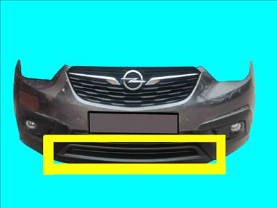 Opel Crossland X rács lökhárító alsó rács alsó része