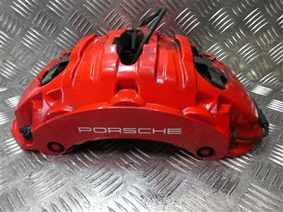 Porsche Panamera 970 Turbo GTS 4.8 3.6 első BREMBO 7PP615123 eredeti használt - féknyereg