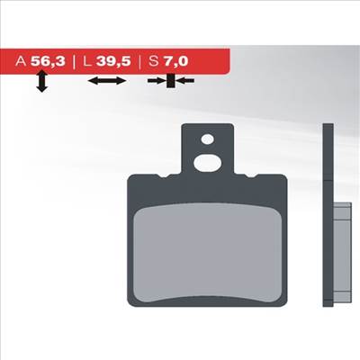 TÁRCSAFÉK BETÉT GRT. 40X56.5X7 ELSŐ LEONARDO150 FT3029