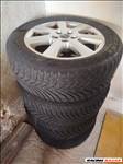  16" Borbet alufelni, 215/55 újszerű Semperit téli gumi (FORD S-MAX, MONDEO, GALAXY)