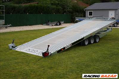 Új SEBAL - GT 580 billenős autószállító utánfutó (3500kg) akciósan bruttó 3.119.000 Ft 