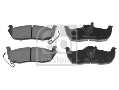 FEBI BILSTEIN 116339 - fékbetétkészlet, tárcsafék JEEP