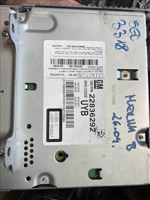 Opel Meriva B Meriva B CD rádió fejegység  20984175 22836292