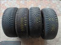  5x114.3 lyukosztású 16" használt (gyári felni) lemezfelni, rajta 215/60 újszerű Pirelli téli gumi