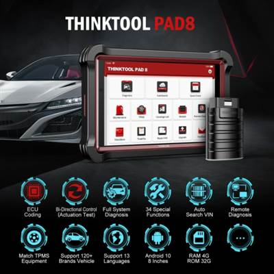 Thinktool pad 8 autó diagnosztika készülék