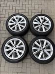  5x100 lyukosztású 16" újszerű Skoda felni, rajta 215/45 Bridgestone nyári gumi gumi 