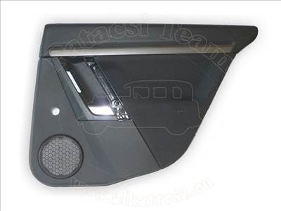 Opel Vectra C/2 2005-2008 - kárpit, jobb oldali hátsó ajtó, 5ajtós, TUNIS/faszénszín metál/matt króm, kézi ablakemelőhöz, 06-